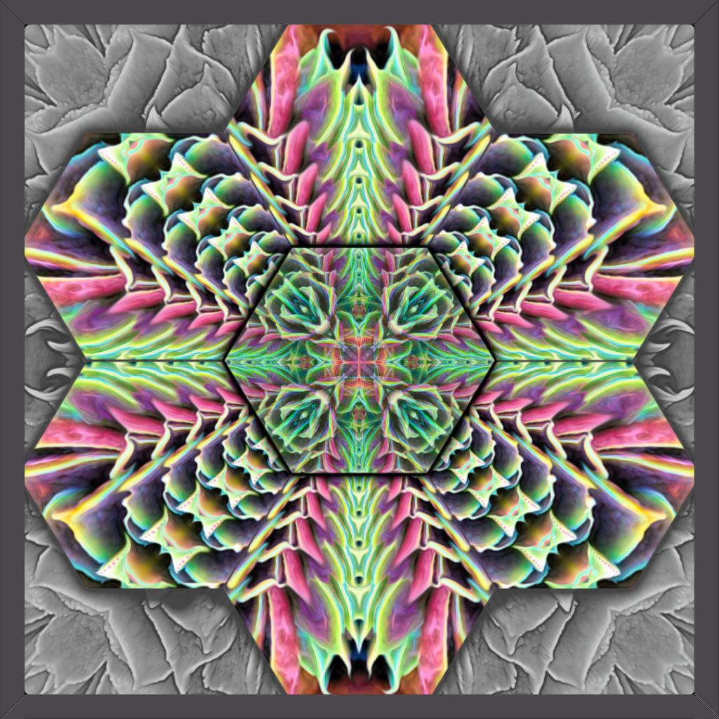 "Hexpressive" Fine Art Print