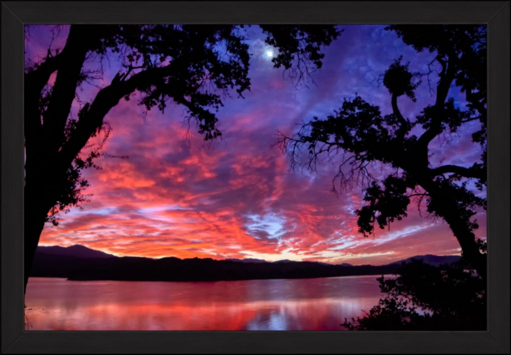 "Dawn at Lake Cachuma" Fine Art Print