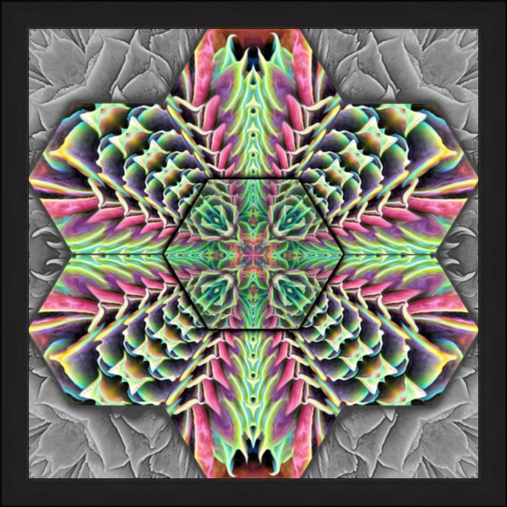 "Hexpressive" Fine Art Print