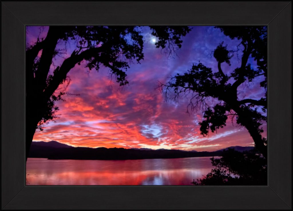 "Dawn at Lake Cachuma" Fine Art Print