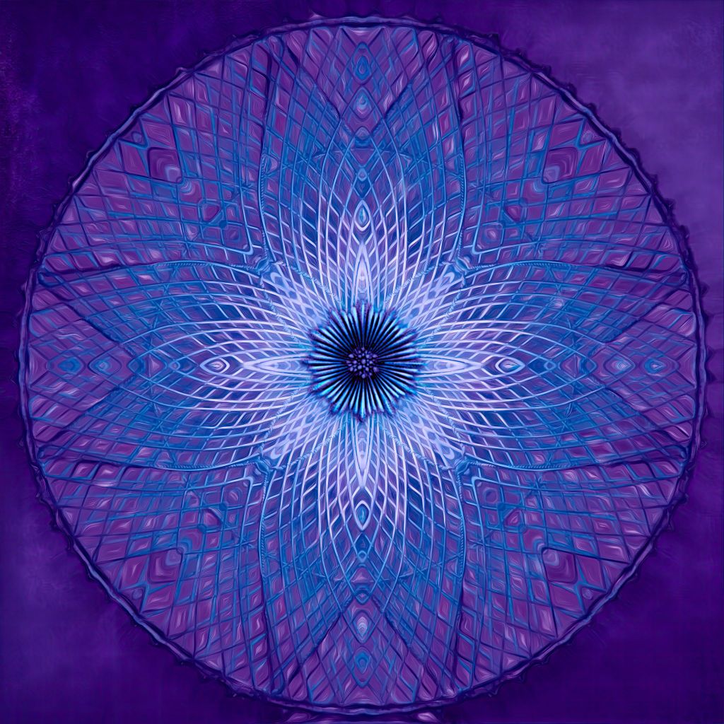 "Indigo Renewal" Fine Art Print