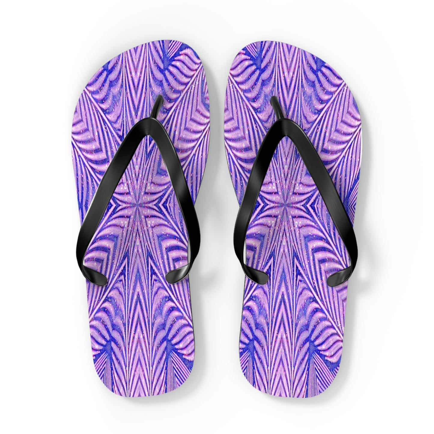 "Planet Z" AquaStep Unisex Flip Flops - Purple