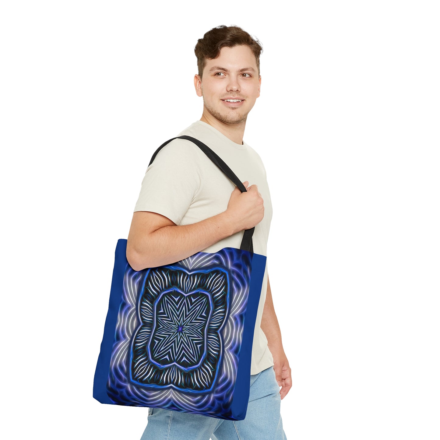 "Blue Electric" Panache Tote Bag