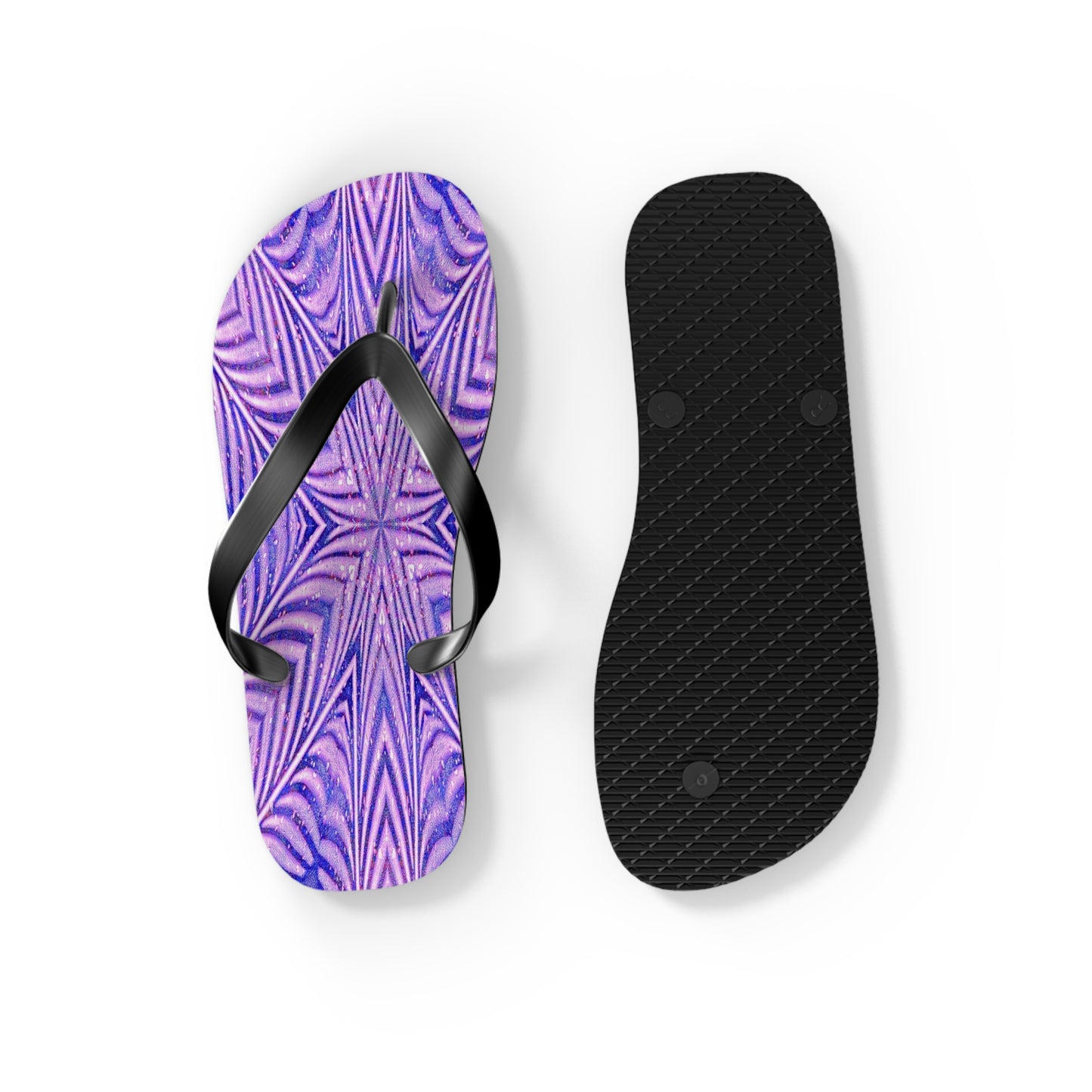 "Planet Z" AquaStep Unisex Flip Flops - Purple