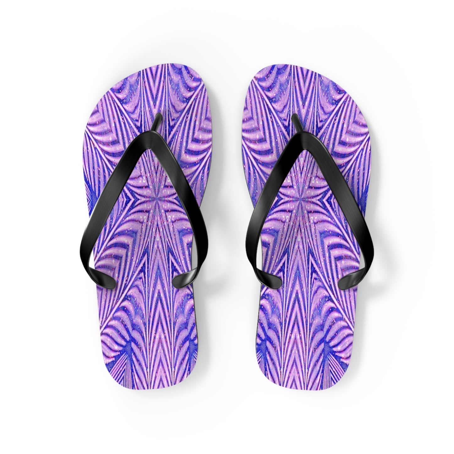 "Planet Z" AquaStep Unisex Flip Flops - Purple