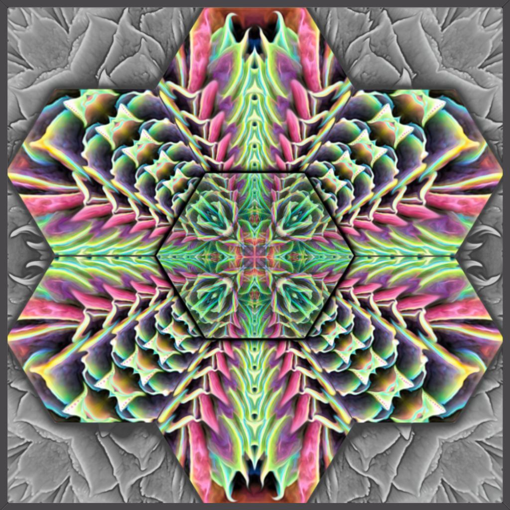 "Hexpressive" Fine Art Print