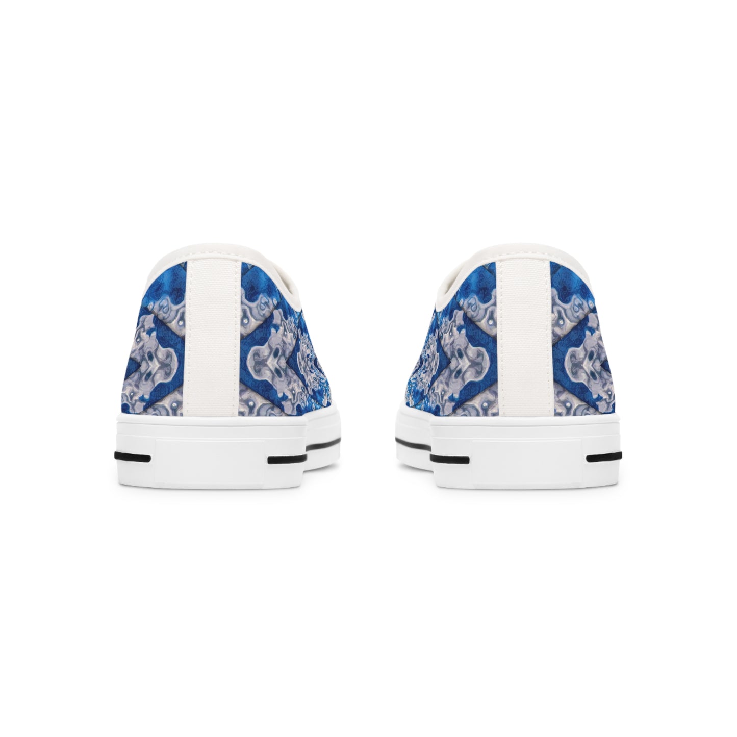 "Aqua Math" JoySneaks Women's Low Top Sneakers