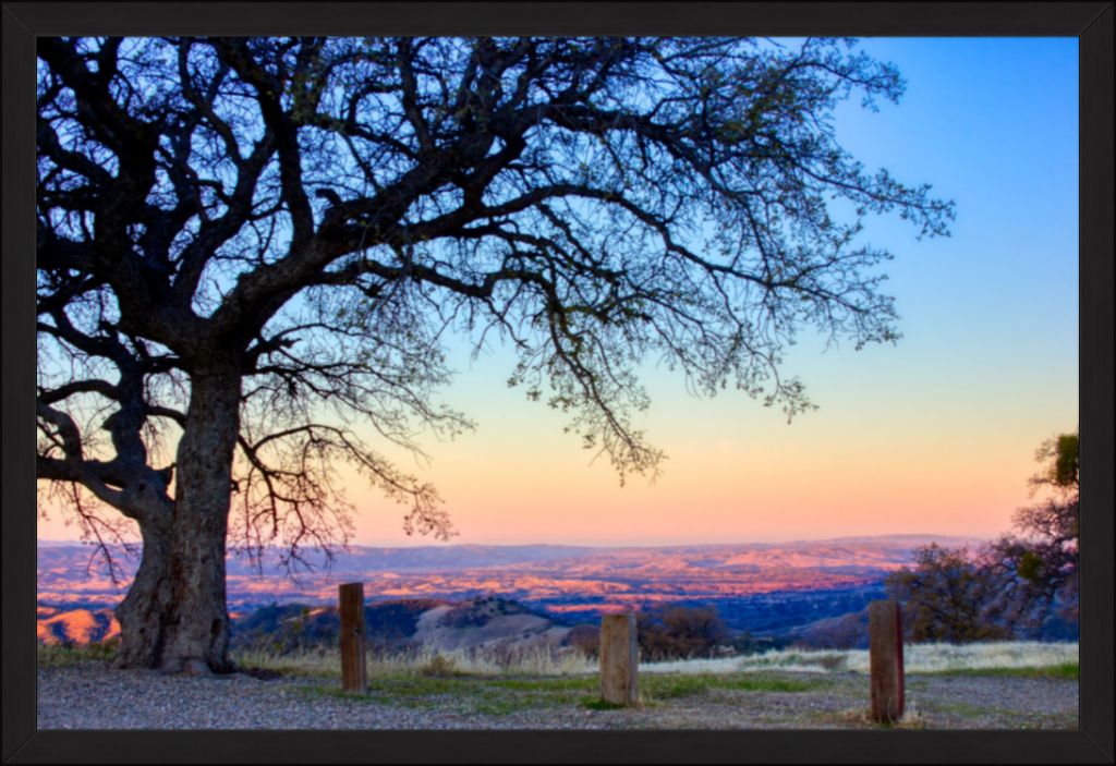 "Dawn on Figueroa Mountain" Fine Art Print