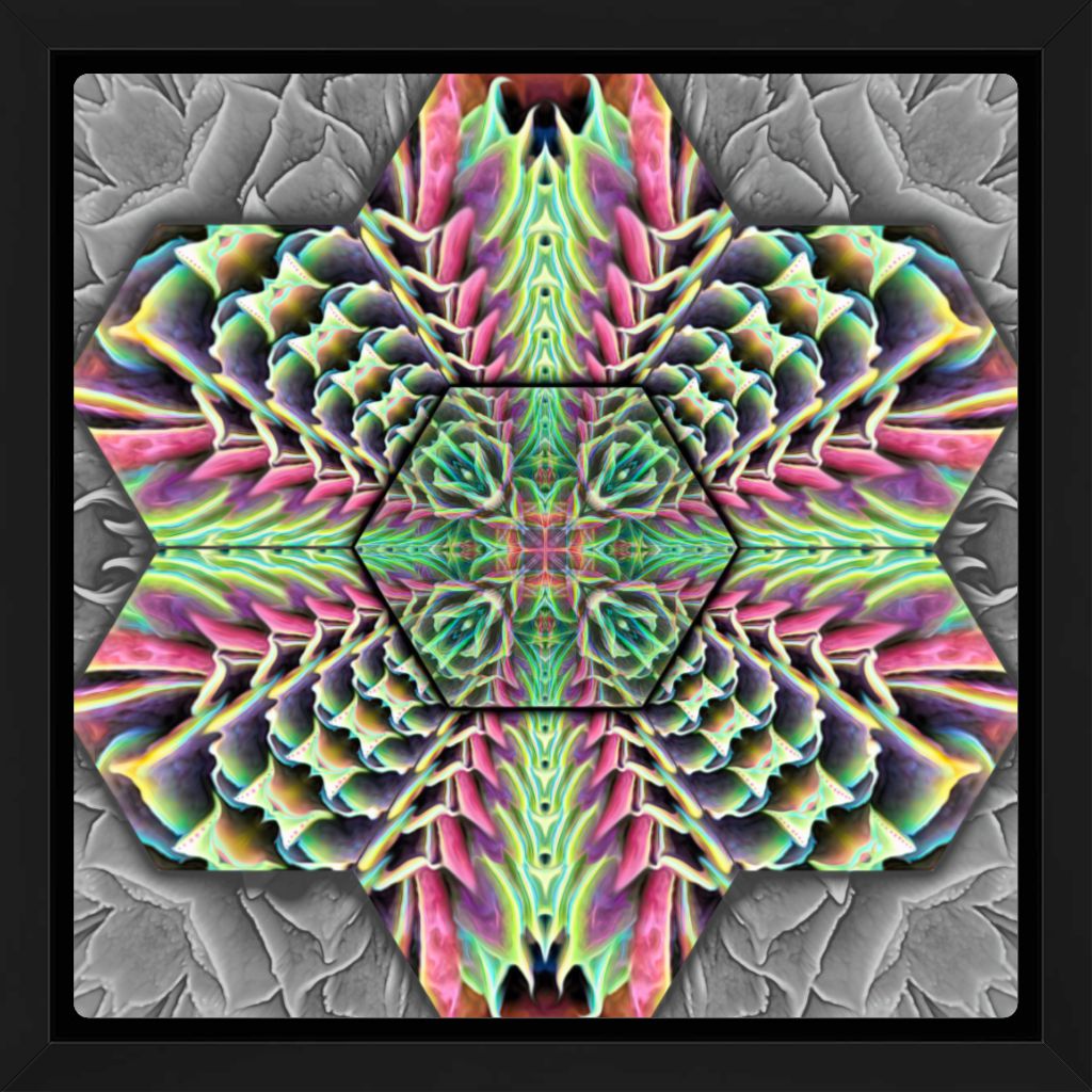 "Hexpressive" Fine Art Print