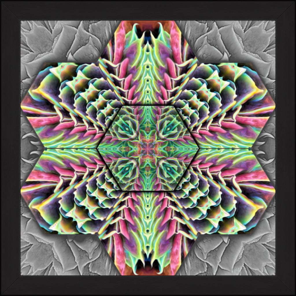 "Hexpressive" Fine Art Print