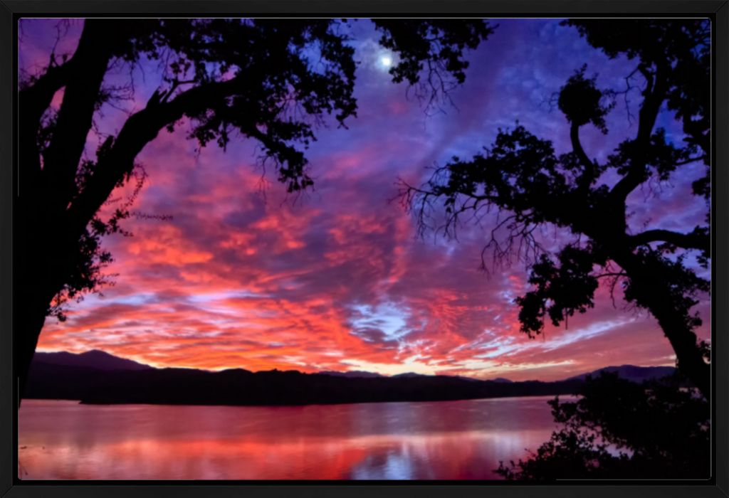 "Dawn at Lake Cachuma" Fine Art Print