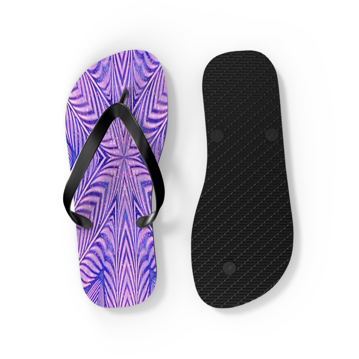 "Planet Z" AquaStep Unisex Flip Flops - Purple