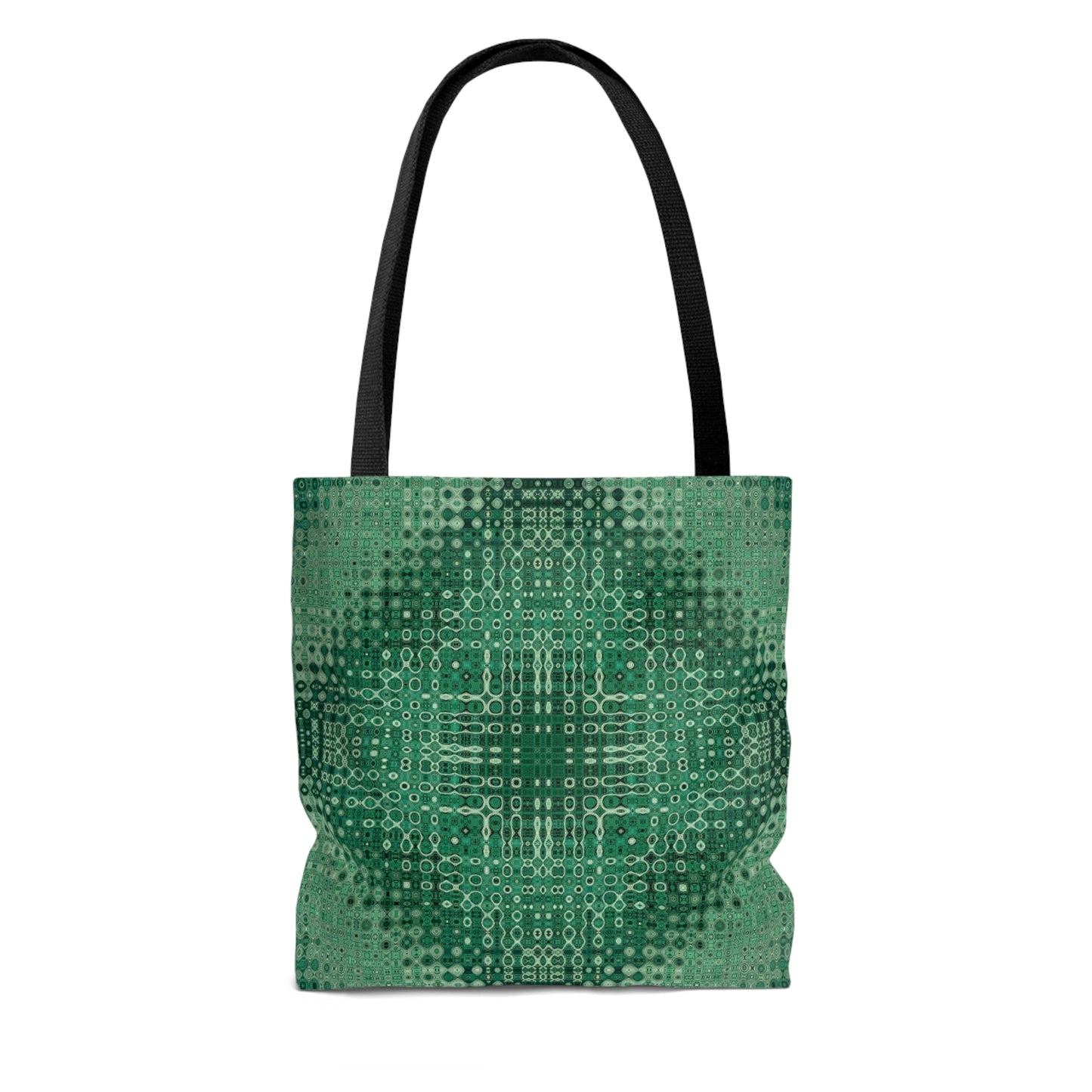 "Looped Circuits - Green" Panache Tote Bag