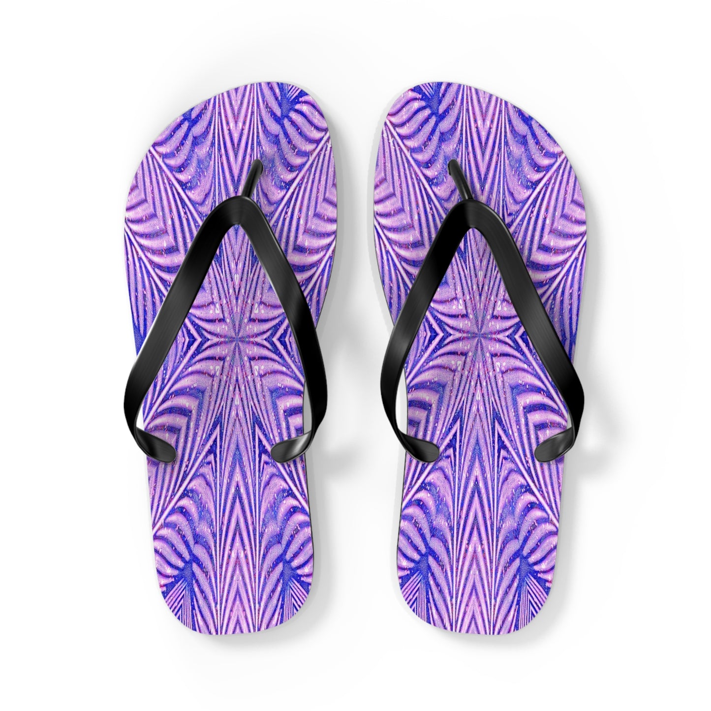 "Planet Z" AquaStep Unisex Flip Flops - Purple