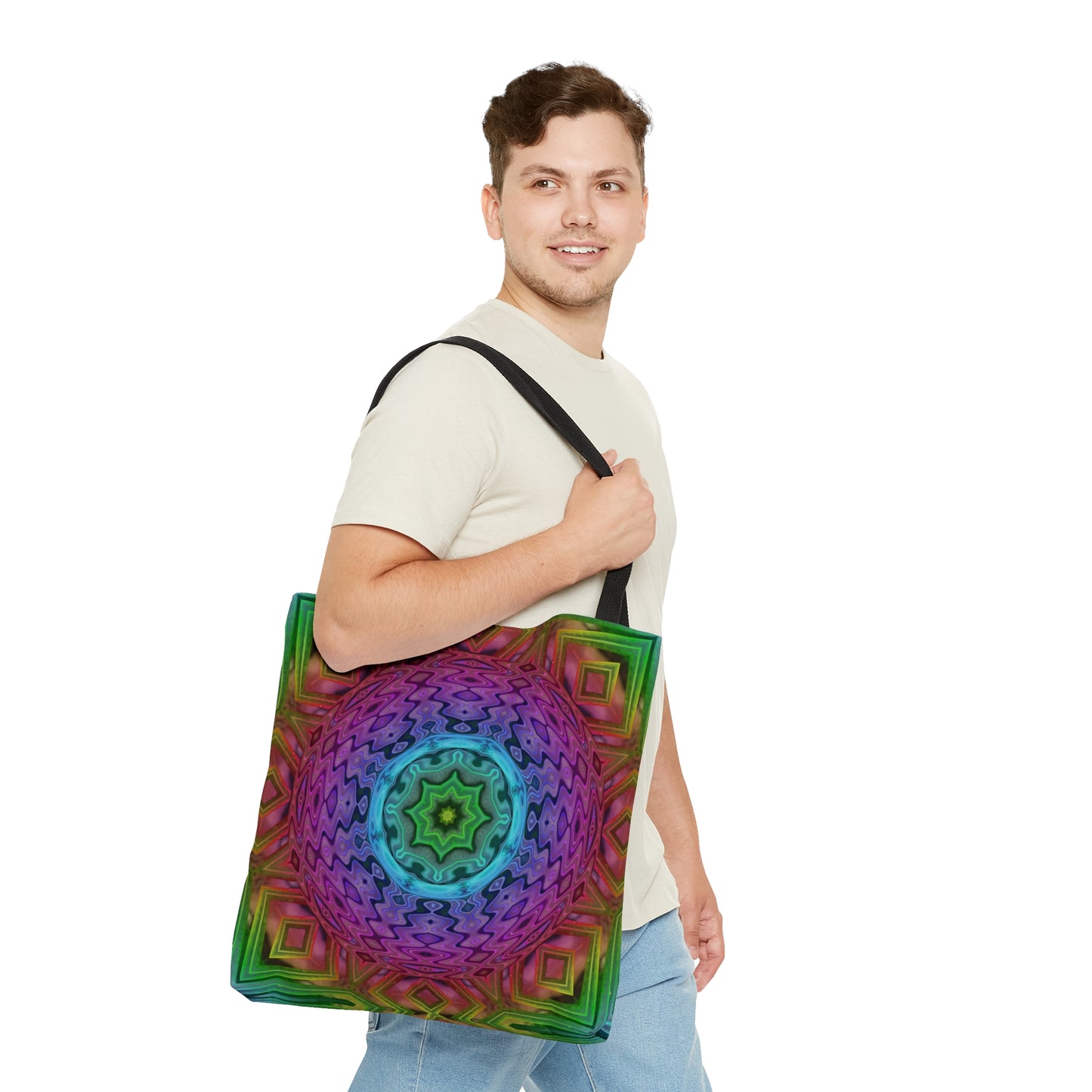 "Rainbow Abode" Panache Tote Bag