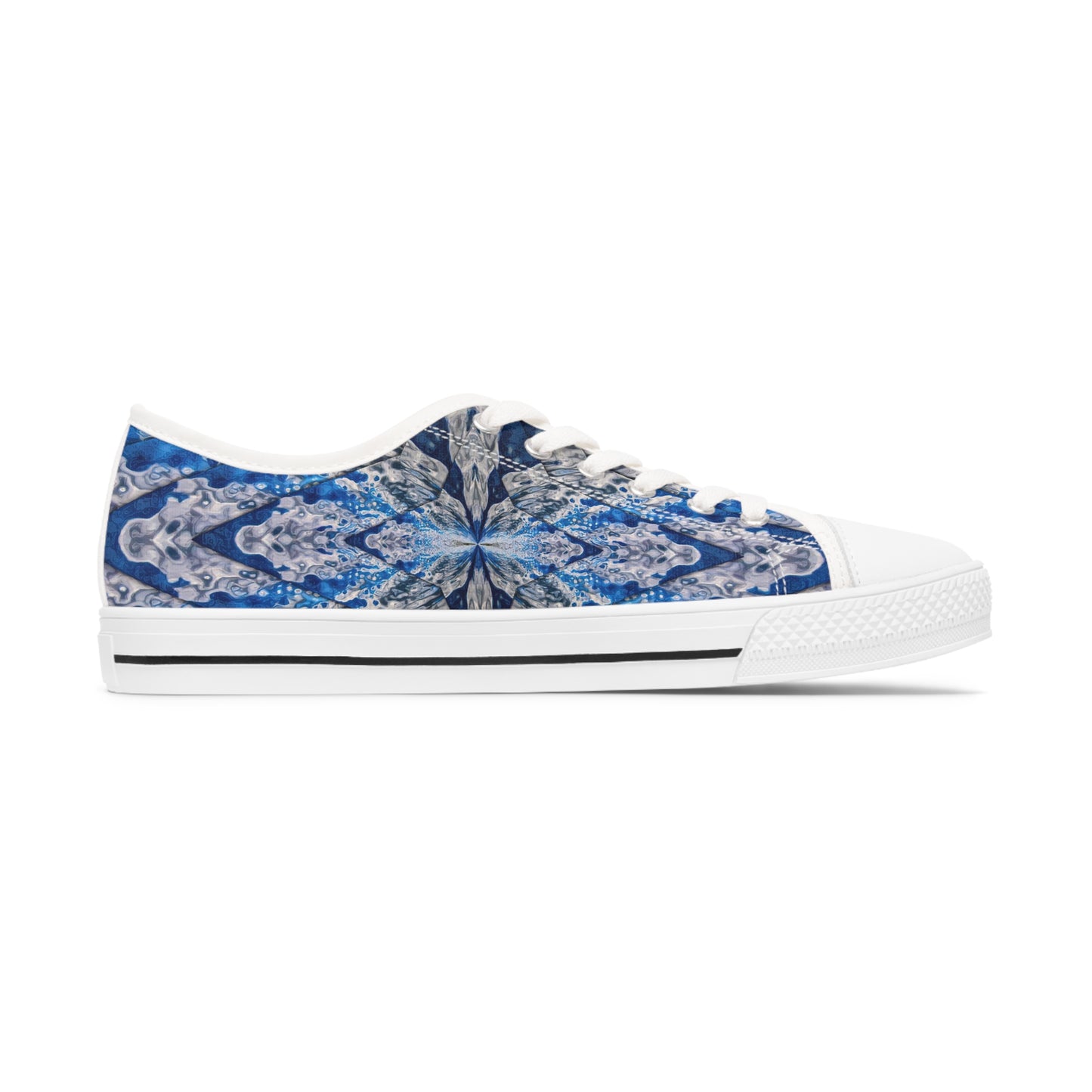 "Aqua Math" JoySneaks Women's Low Top Sneakers