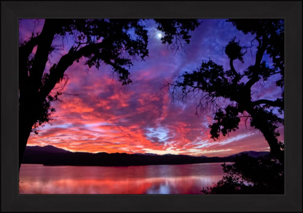 "Dawn at Lake Cachuma" Fine Art Print