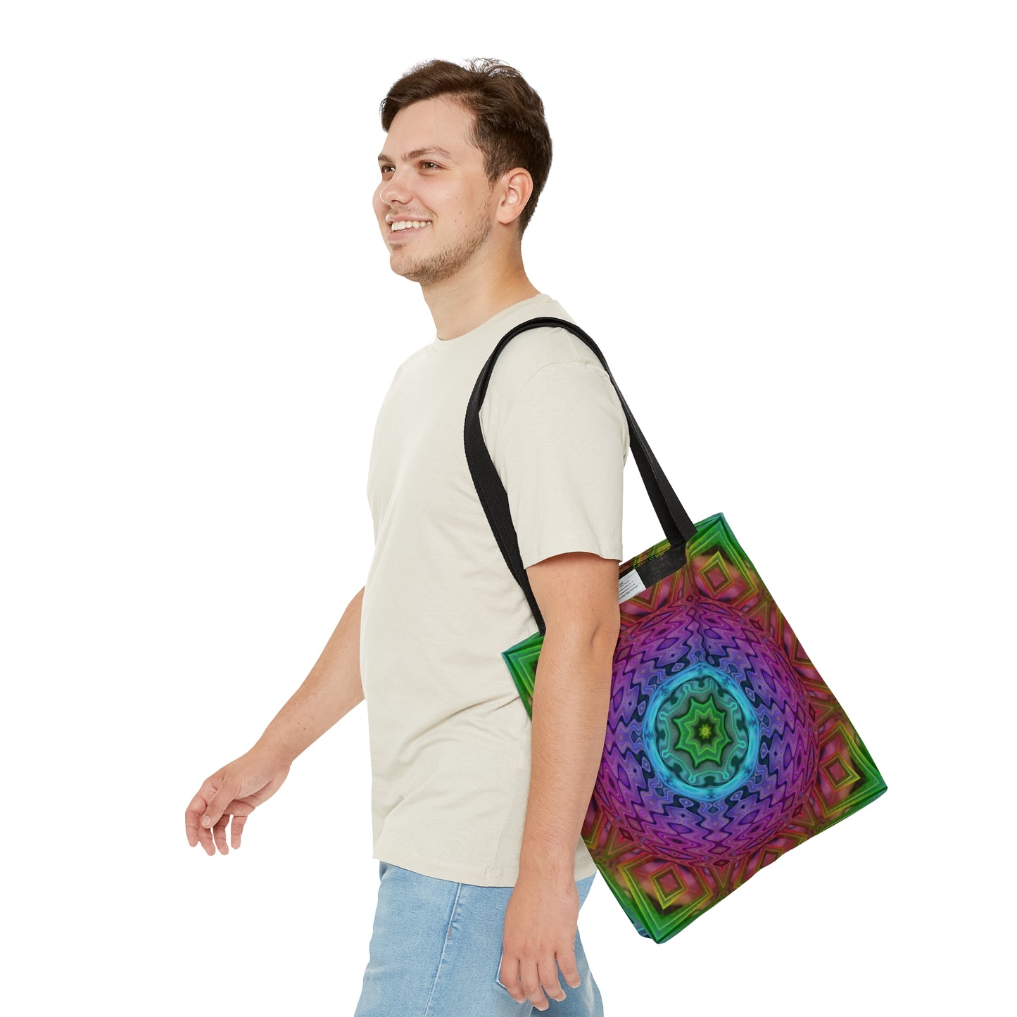 "Rainbow Abode" Panache Tote Bag