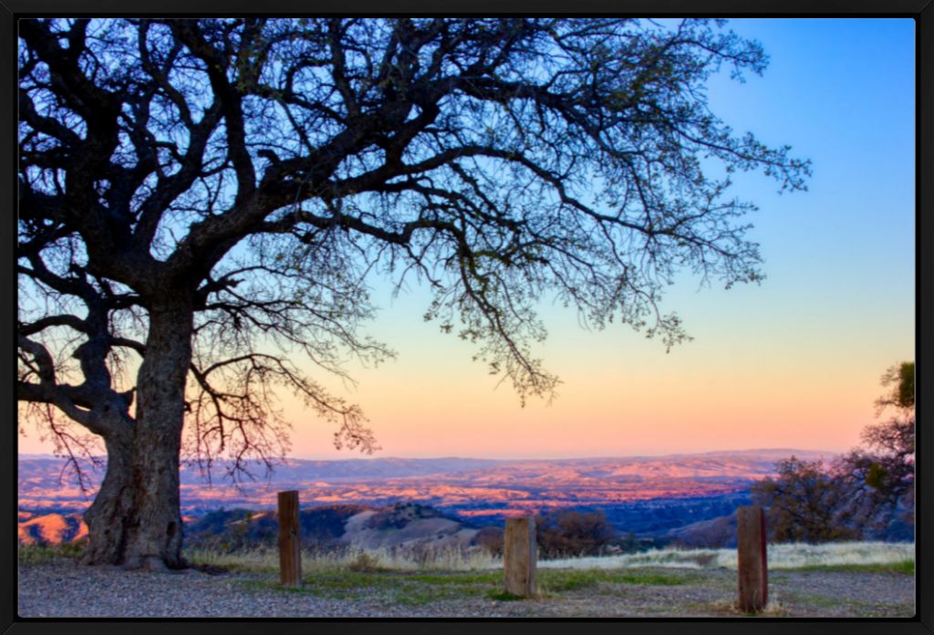 "Dawn on Figueroa Mountain" Fine Art Print