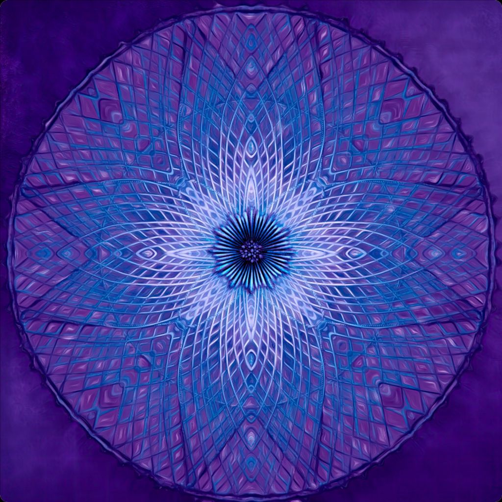 "Indigo Renewal" Fine Art Print