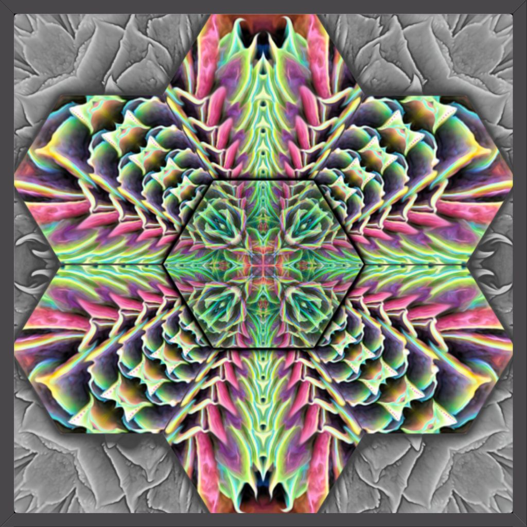 "Hexpressive" Fine Art Print