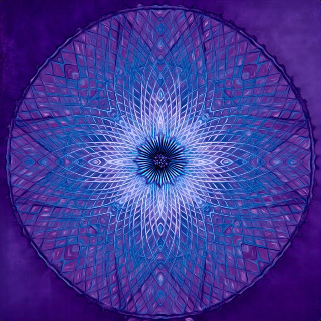 "Indigo Renewal" Fine Art Print