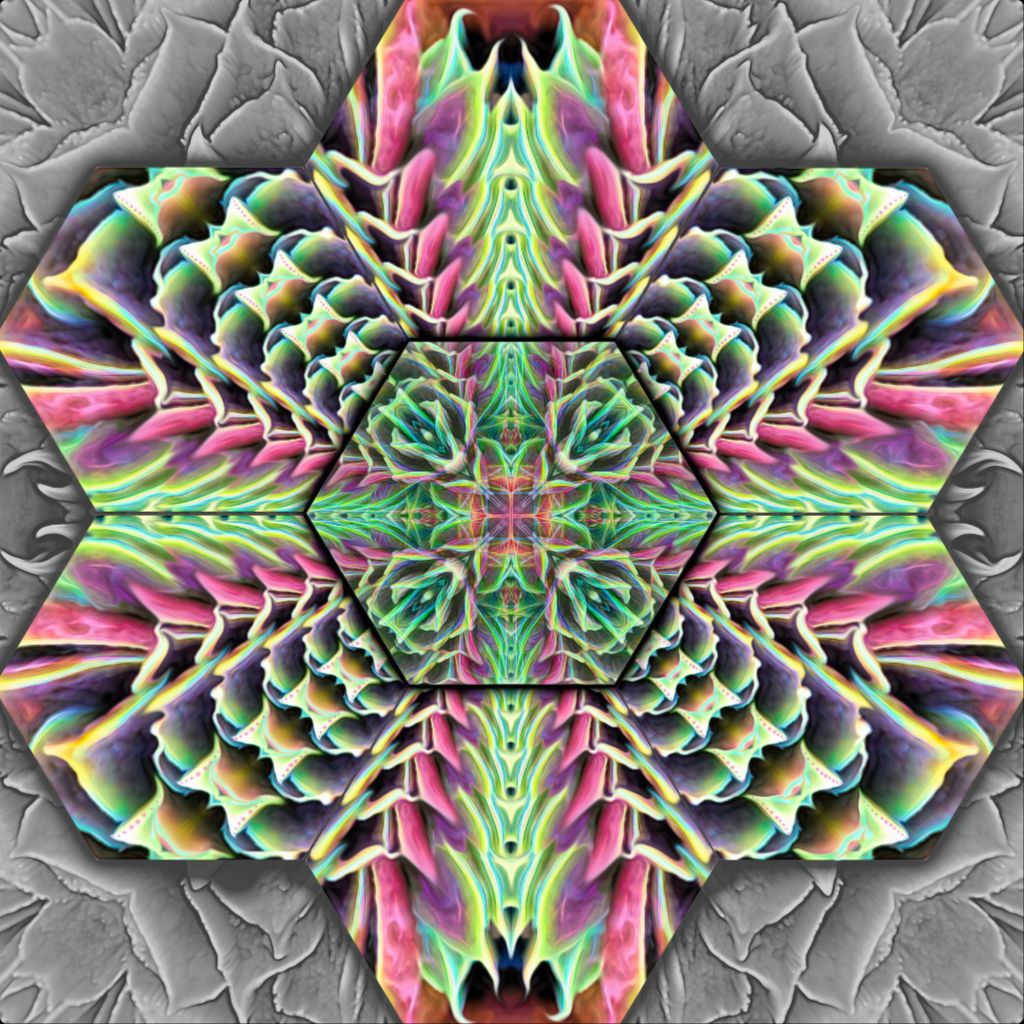 "Hexpressive" Fine Art Print