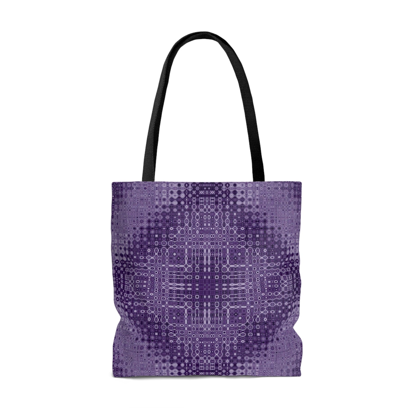 "Looped Circuits - Purple" Panache Tote Bag