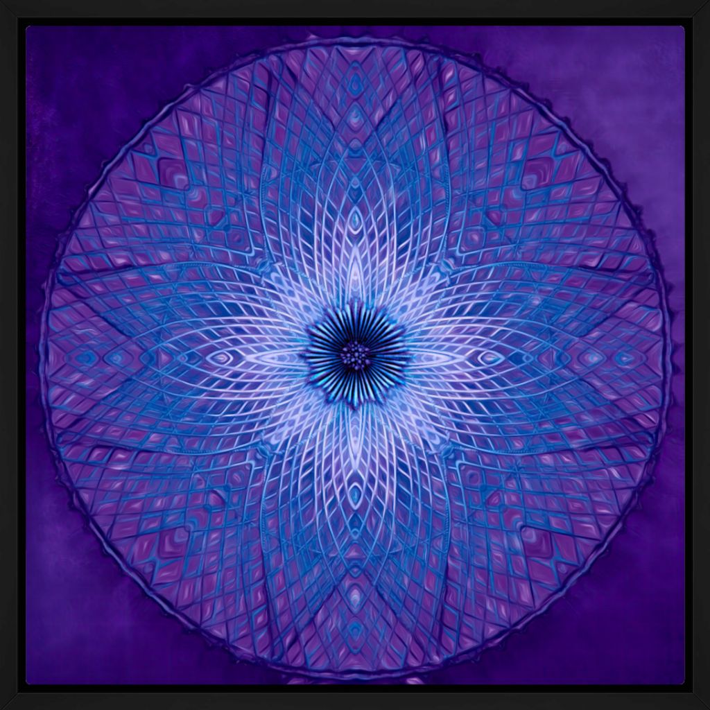 "Indigo Renewal" Fine Art Print