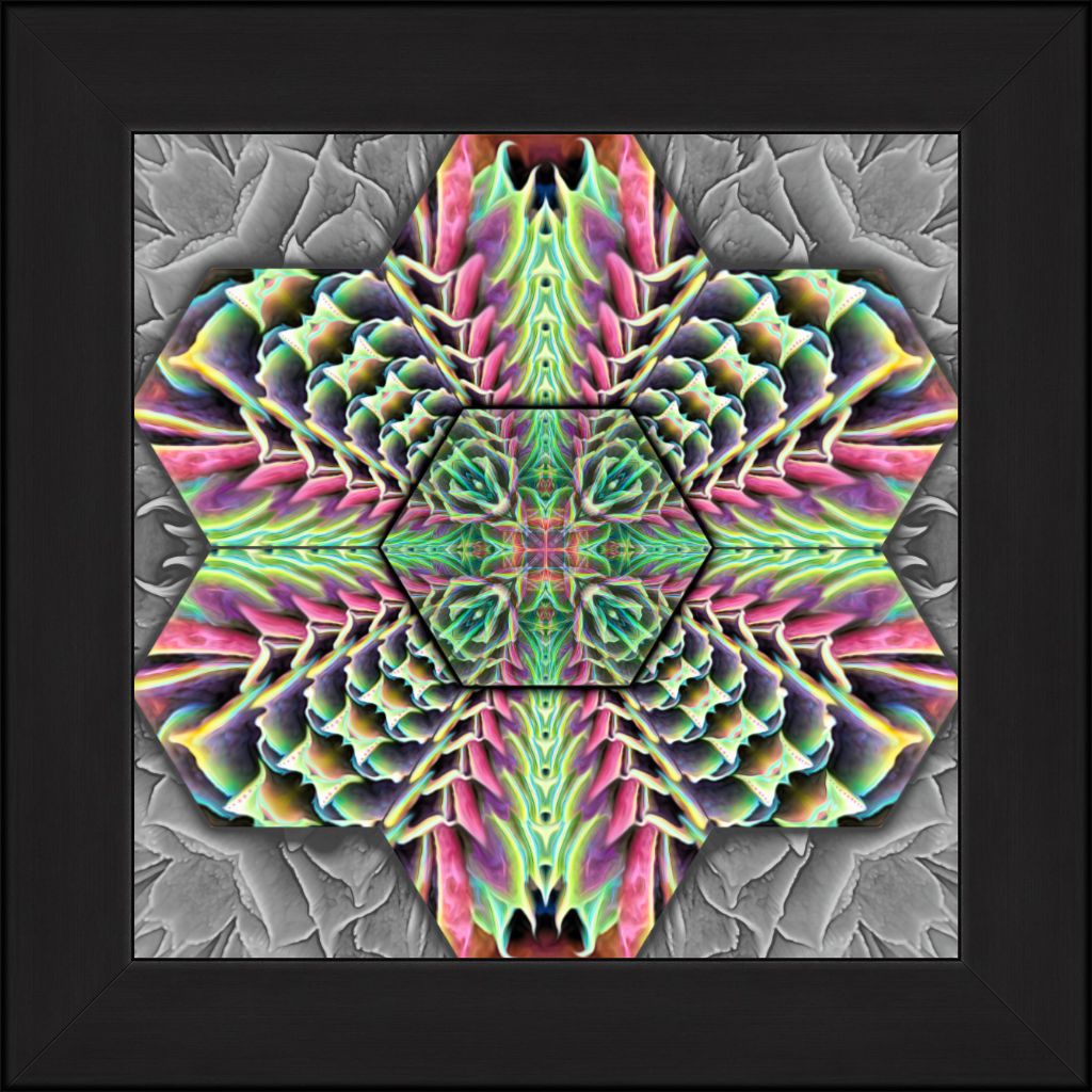 "Hexpressive" Fine Art Print