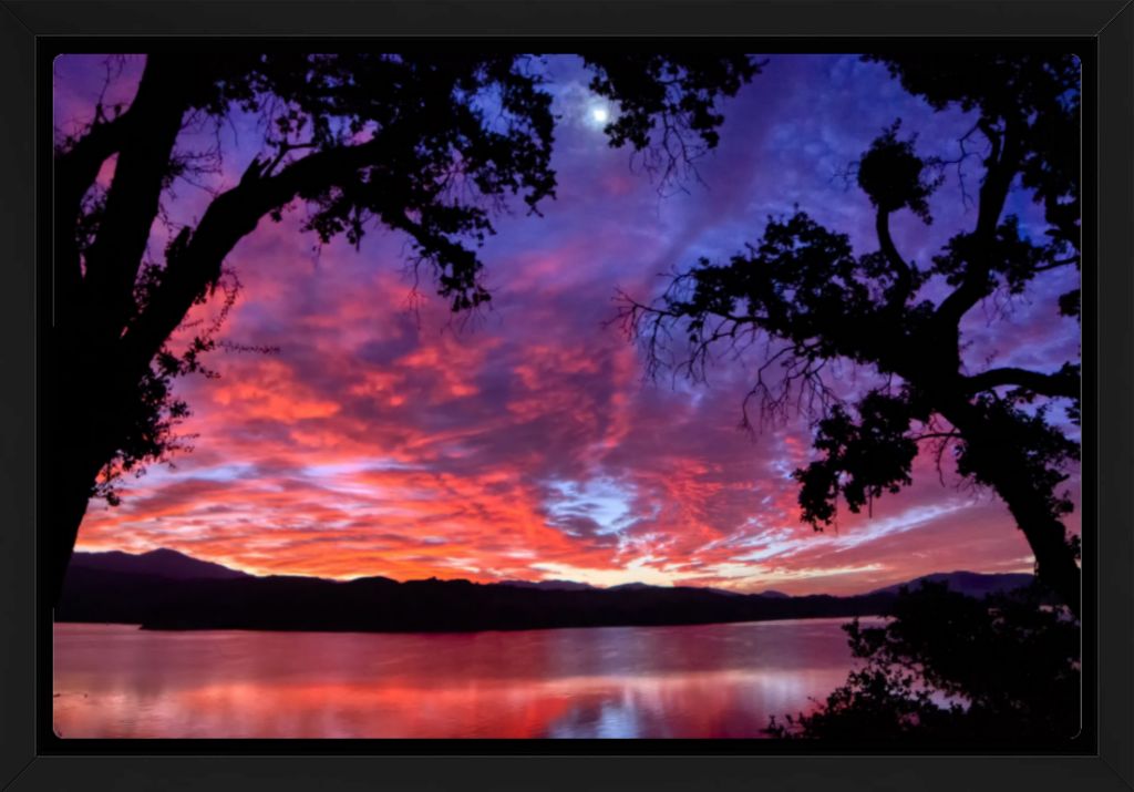 "Dawn at Lake Cachuma" Fine Art Print