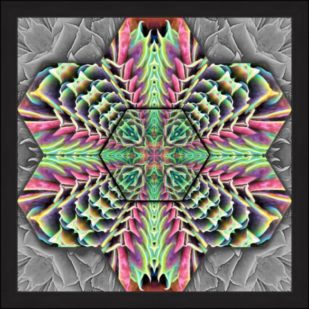 "Hexpressive" Fine Art Print