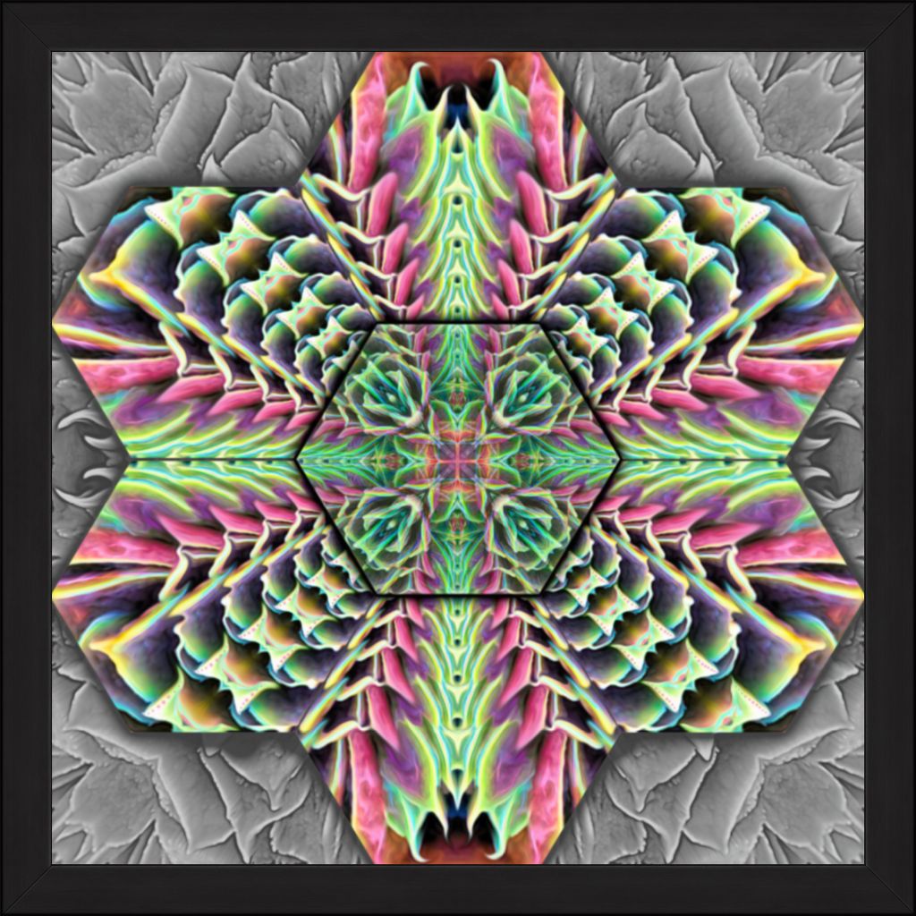 "Hexpressive" Fine Art Print