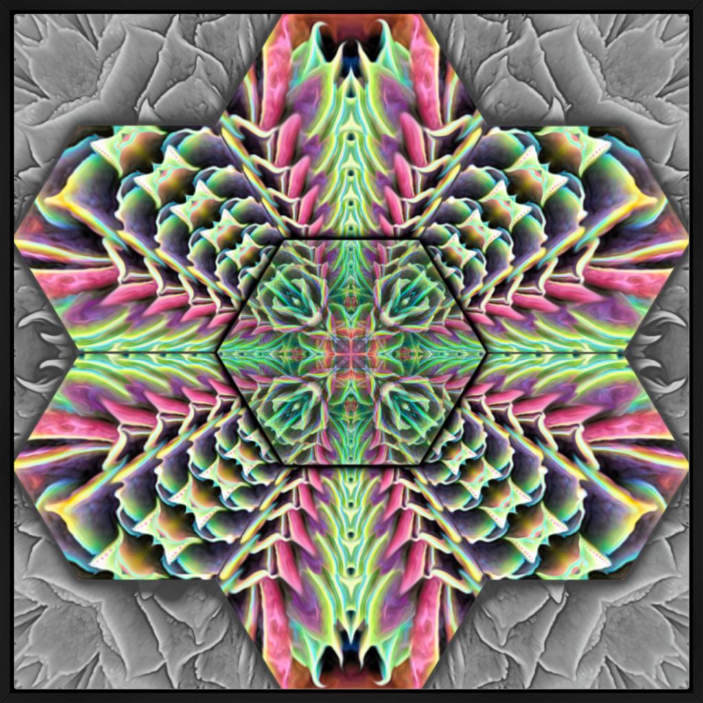 "Hexpressive" Fine Art Print