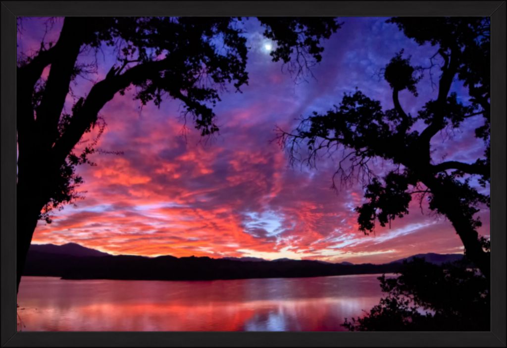 "Dawn at Lake Cachuma" Fine Art Print