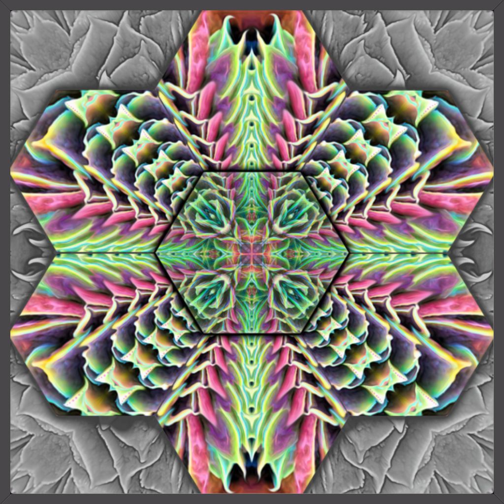 "Hexpressive" Fine Art Print