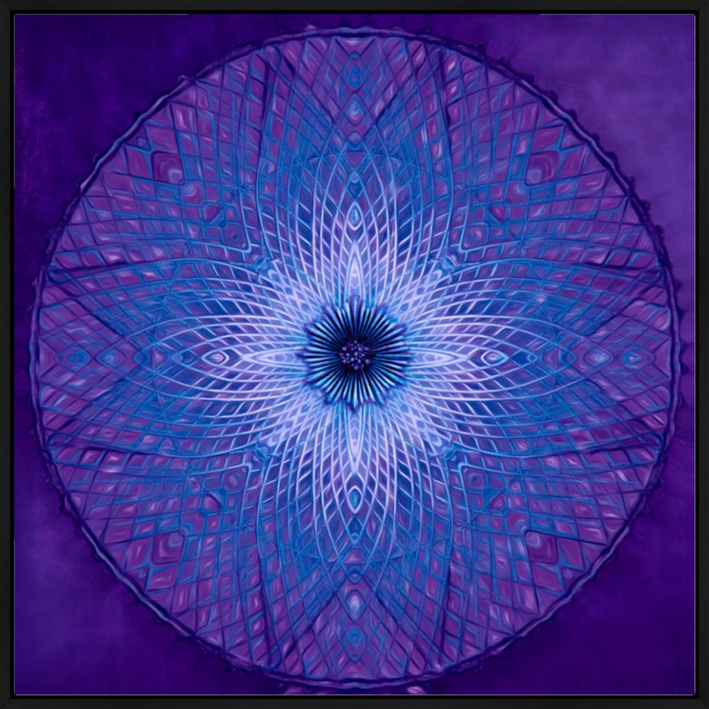 "Indigo Renewal" Fine Art Print