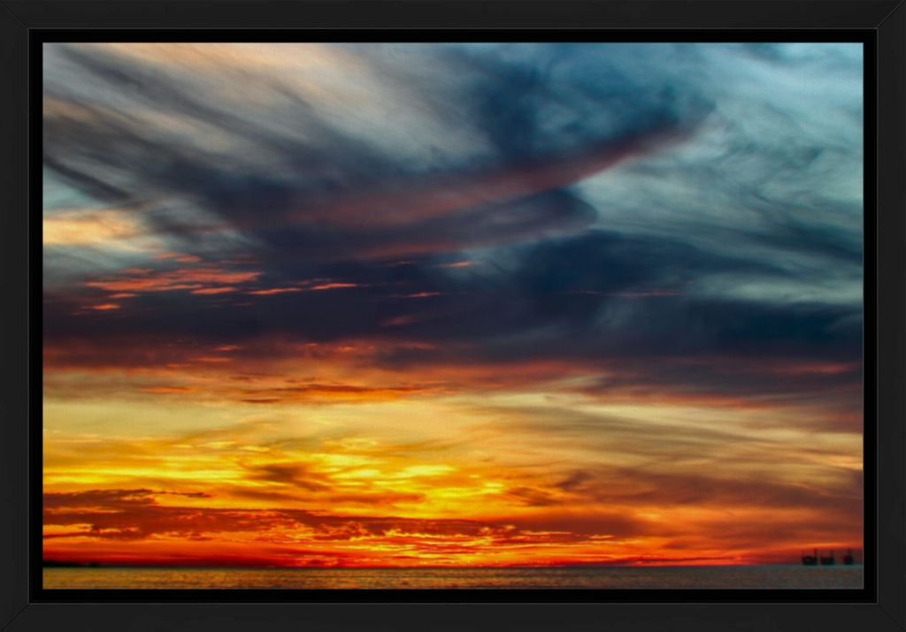 "Dusk on Christmas Day" Fine Art Print