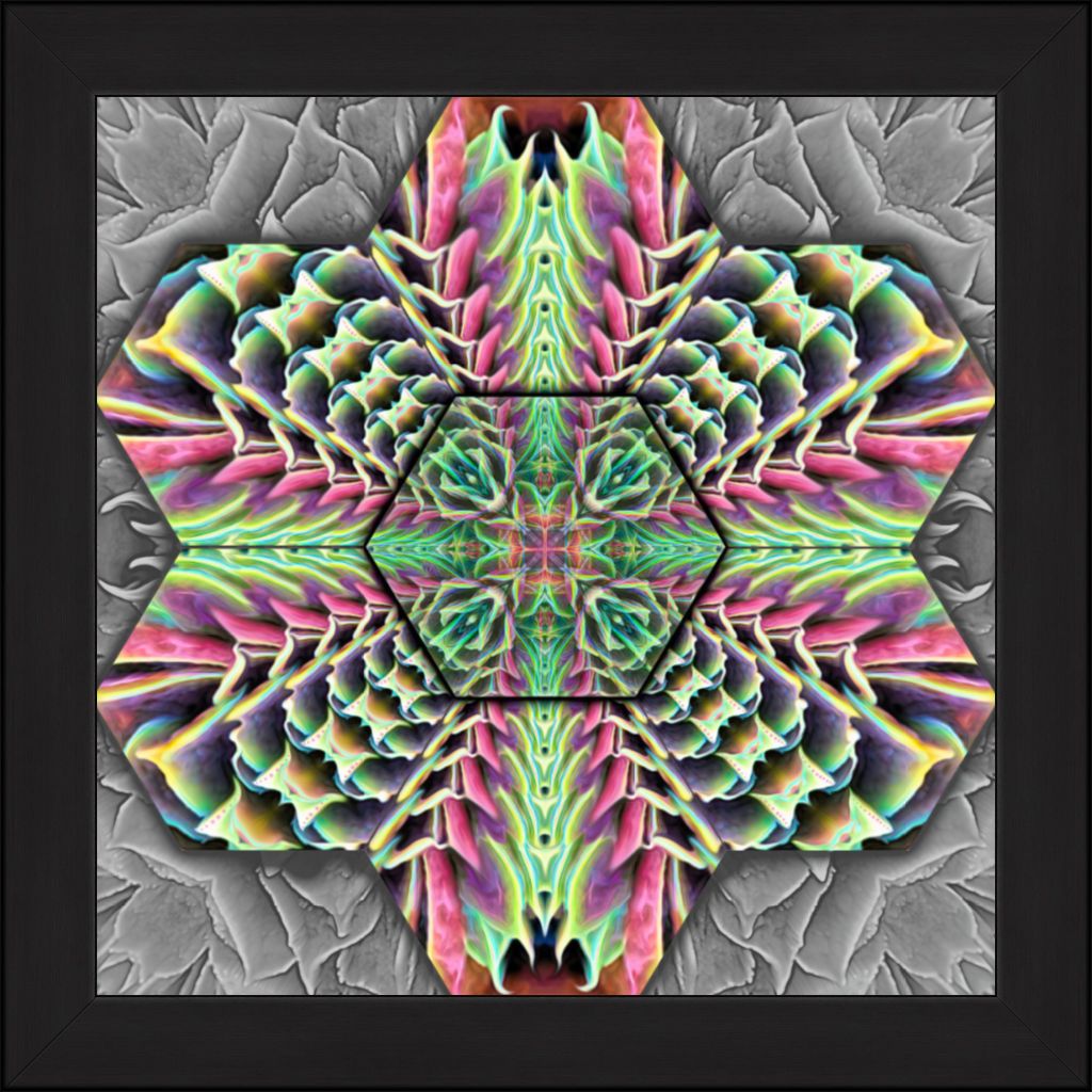 "Hexpressive" Fine Art Print