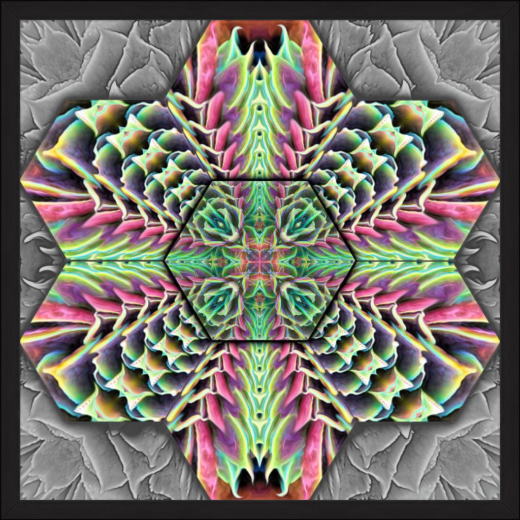 "Hexpressive" Fine Art Print