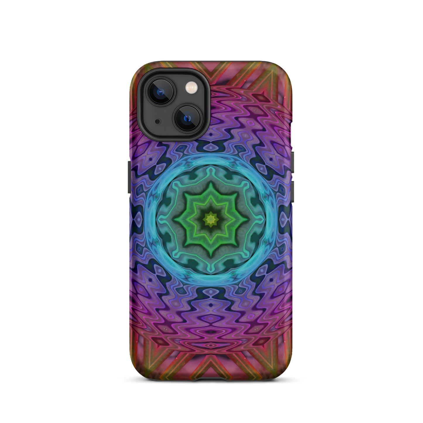 "Rainbow Abode" iCanvas Tough iPhone case