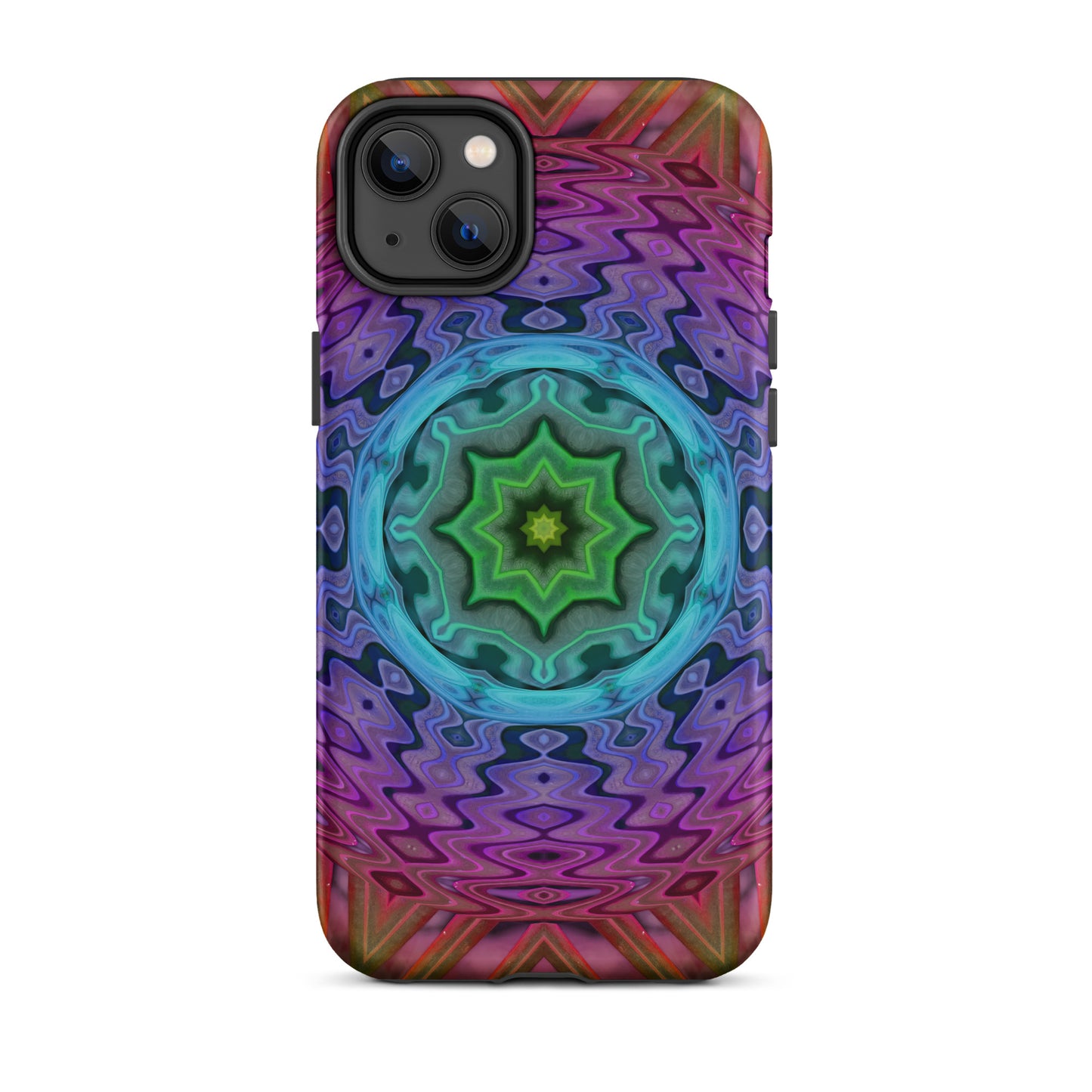 "Rainbow Abode" iCanvas Tough iPhone case