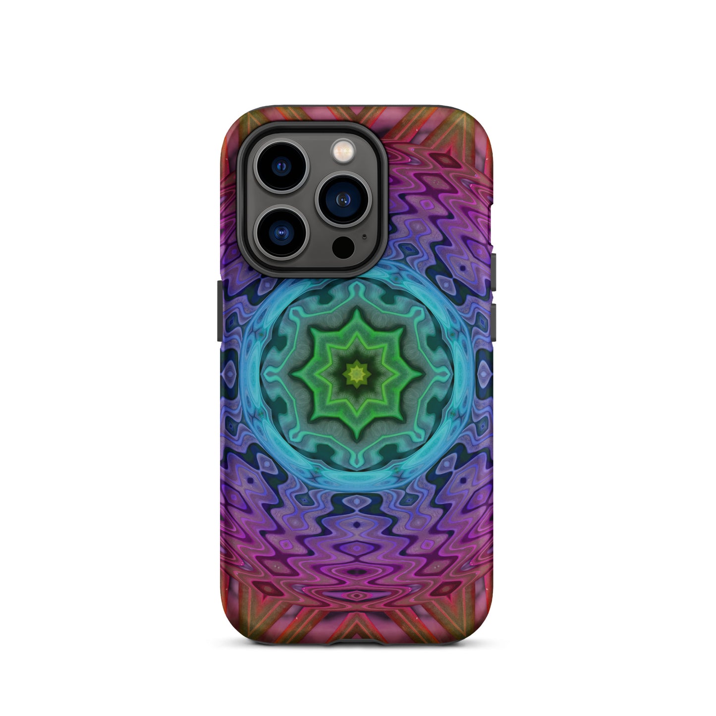 "Rainbow Abode" iCanvas Tough iPhone case