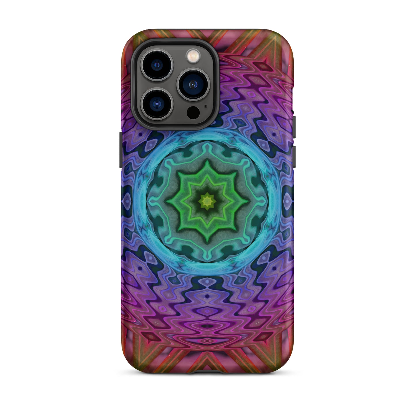 "Rainbow Abode" iCanvas Tough iPhone case