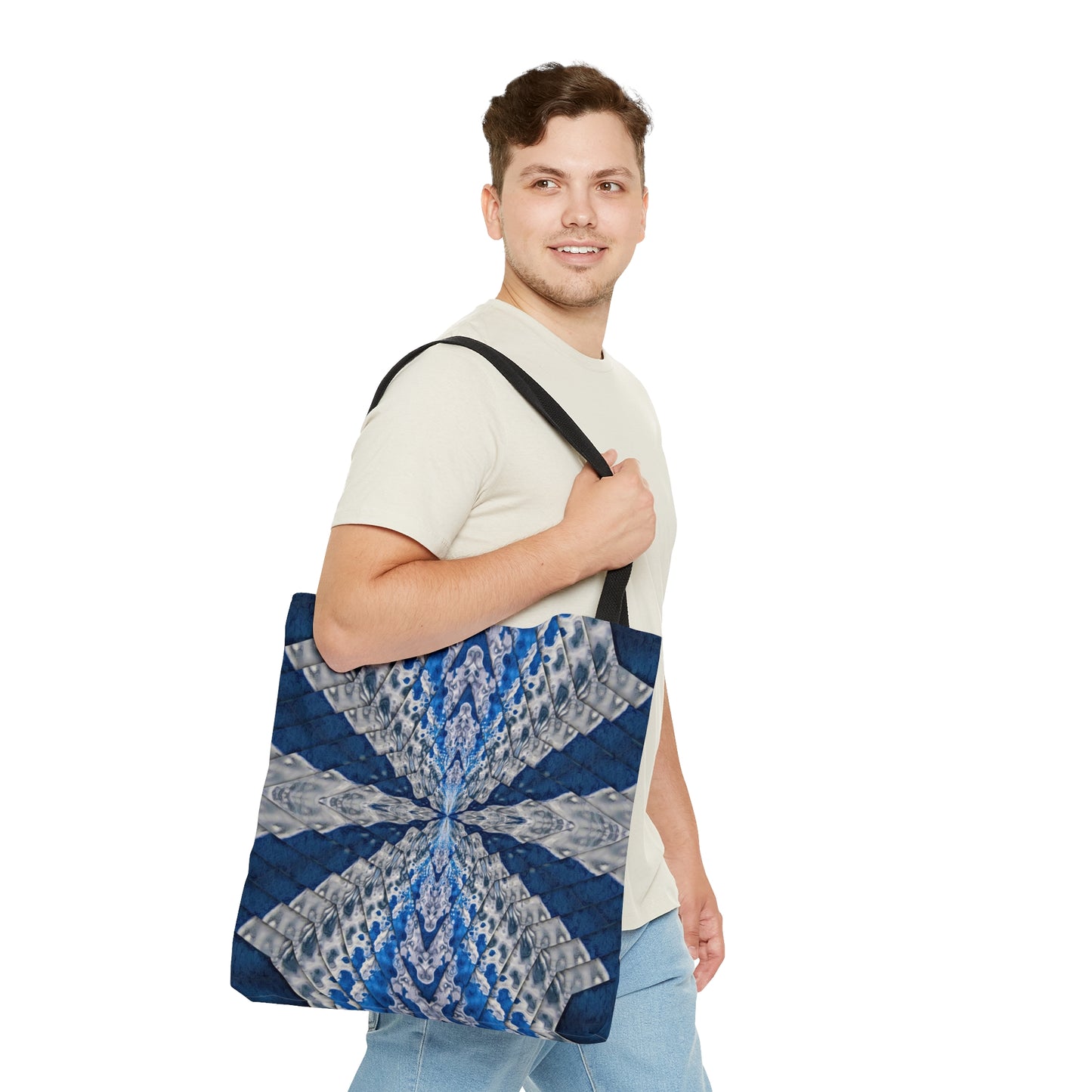 "Aqua Math" Panache Tote Bag