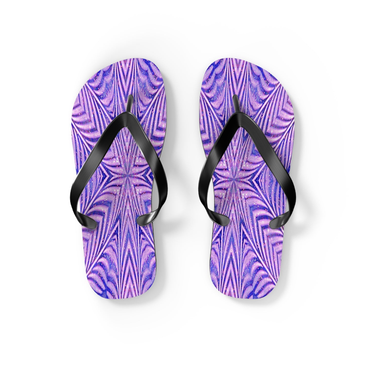 "Planet Z" AquaStep Unisex Flip Flops - Purple