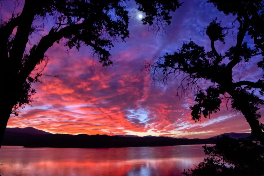 "Dawn at Lake Cachuma" Fine Art Print