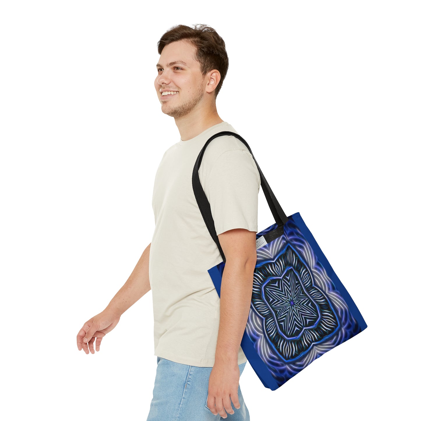 "Blue Electric" Panache Tote Bag