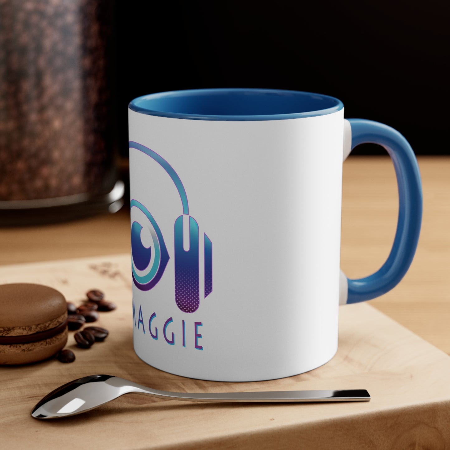 DJ Maggie HueBrew Accent Coffee Mug, 11oz