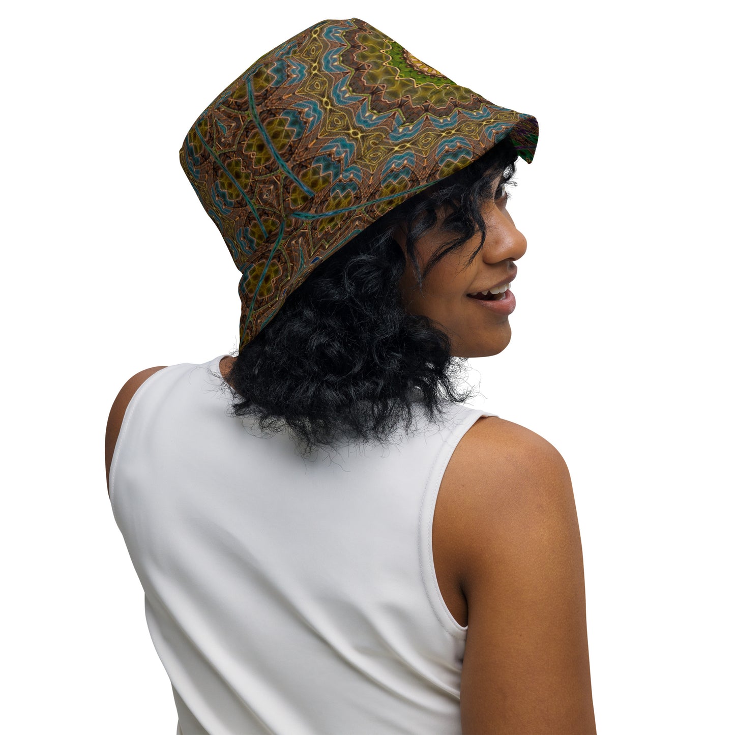 "Dinner Gong" Joyful Angler Reversible Fisherman Hat